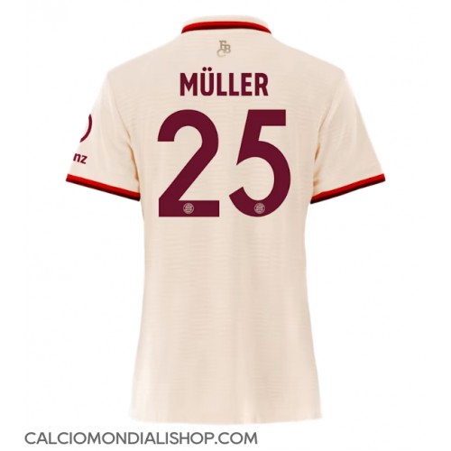 Maglie da calcio Bayern Munich Thomas Muller #25 Terza Maglia Femminile 2024-25 Manica Corta